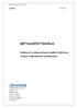 MITTAUSPÖYTÄKIRJA. EH-Muovi Oy äänenvaimennin Ø200 (l=1000 mm): Virtaus- ja äänitekniset ominaisuudet. Työ 2691 19.4.2011