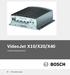 VideoJet X10/X20/X40. Verkkovideopalvelin. Pika-asennusopas