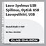 Laser Spelmus USB Spillmus, Optisk USB Laserpelihiiri, USB