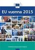 EU:n Energiaunionin eteneminen vuonna 2016