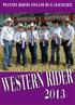 WESTERN RIDERS FINLAND RY:N JÄSENLEHTI WESTERN RIDER