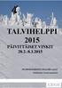 TALVIHELPPI 2015 PÄIVITTÄISET VINKIT NUORTENJOENSUU.FI/LOMA-AJAT