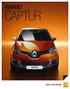 Renault-merkin uusi ilme näkyy Capturin keulalla suurikokoisessa Renault-logossa ja etusäleikön muotoilussa. Tyylikkäät, tehokkaat ja keulalla