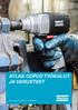 ATLAS COPCO TYÖKALUT JA VARUSTEET