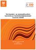 Terveyden- ja sosiaalihuollon toiminta ja henkilöstöjärjestelyt vuonna 2009