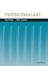 VUOSILOMALAKI Tarja Kröger Pekka Orasmaa TALENTUM Helsinki 2015