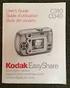 FPO. Kodak EasyShare C310/CD40 -digitaalikamera. Käyttöopas