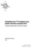 Henkilökunnan TVT-taitojen ja tarpeiden kartoitus syksyllä 2010