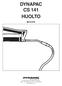 DYNAPAC CS 141 HUOLTO M141FI4