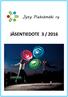 JÄSENTIEDOTE 3 / 2016