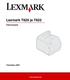 Lexmark T620 ja T622. Asennusopas. Tammikuu