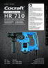 HR 710 KEYLESS, SDS-PLUS CHUCK ROTARY HAMMER DRILL 710 W ENGLISH SVENSKA NORSK SUOMI DEUTSCH