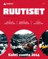 1 ruutiset oy forcit ab:n asiakaslehti. s.4 s.12 s.15. Vuoden panostaja Esittelyssä Oulun Kivisydän