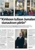 Reinikainen Jukka, kirkkoneuvoston pj Luukkainen Soile, talouspäällikkö, sihteeri