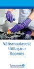 Välismaalasest töötajana Soomes