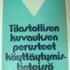 Tilastollisen kuvauksen perusteet käyttäytymistieteissä