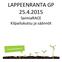 LAPPEENRANTA GP SaimiaRACE Kilpailukutsu ja säännöt