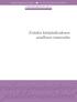 TYÖRYHMÄMIETINTÖ 2009:13. Eräiden käräjäoikeuksien asiallinen toimivalta