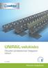 UNIRAIL-valukisko. Ohuiden pintabetonien helppoon valuun. Tekninen käyttöohje. Versio: FI 6/2014