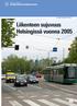 HELSINKI SUUNNITTELEE 2005:3. Liikenteen sujuvuus Helsingissä vuonna 2005