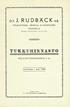 RUDBÄCK a.b. TUKKUHINNASTO. oy, J KOKKOLA POLKUPYORÄNOSISTA Y. M. POLKUPYÖRÄ-, URHEILU- JA SÄHKÖLIIKE