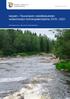 Isojoen Teuvanjoen vesistöalueiden vesienhoidon toimenpideohjelma