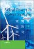 Wind Power in Power Systems: 24 Introduction to the Modelling of Wind Turbines