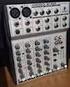 EURORACK. Käyttöohje. Ultra-Low Noise Design 24-Input 4-Bus Mic/Line Mixer with Premium Mic Preamplifiers and Multi-FX Processor