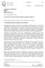 LAUSUNTO 1 (5) Dnro:487/D.a.2/2007. Sosiaali- ja terveysministeriö Kirjaamo PL Valtioneuvosto. Viite: Lausuntopyyntö 27.9.