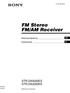 FM Stereo FM/AM Receiver