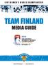 IIHF WOMEN S WORLD CHAMPIONSHIP TEAM FINLAND MEDIA GUIDE.