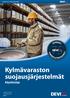 Kylmävaraston suojausjärjestelmät. Käyttöohje. Intelligent solutions with lasting effect devi.fi