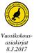 Vuosikokousasiakirjat