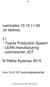 luentoaika 10:15-11:45 (ei taukoa) L1 - Toyota Production System - LEAN manufacturing - suomalainen JOT Pekka Kyrenius 2015