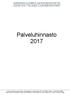 Palveluhinnasto 2017