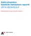 Aalto-yliopiston kestävän kehityksen raportti 2016 ISCN-GULF. Sustainable Campus Charter Report