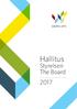 Hallitus Styrelsen The Board 2017