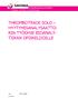 THROMBOTRACK SOLO HYYTYMISANALYSAATTO- RIN TYÖOHJE BIOANALY- TIIKAN OPISKELIJOILLE