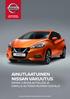 AINUTLAATUINEN NISSAN VAKUUTUS ANTAA TURVAA AUTOLLESI JA KAIKILLE AUTOSSA MUKANA OLEVILLE