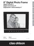 8 Digital Photo Frame