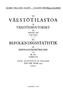 SUOMEN VIRALLINEN TILASTO FINLANDS OFFICIELLA STATISTIK VÄESTÖTILASTOA A VÄESTÖNMUUTOKSET 110 VUONNA 1953 TAULUJA