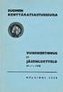 SUOMEN KENTTÄRATSASTUSSEURA VUOSIKERTOMUS JA JÄSENLUETTELO 29» HELSINKI 1938