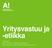 Yritysvastuu ja -etiikka. 21A00410 Armi Temmes, Professor of practice Innovaatiot ja uudet liiketoimintamallit