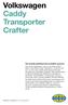 Volkswagen Caddy Transporter Crafter