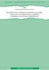 Rannikkovesien ekologisen luokittelun perusteita yhteenveto eurooppalaisista tyypittelyn, luokittelun ja seurannan ohjeistuksista