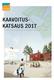 KAAVOITUS- KATSAUS 2017 Kalajoen kaupungin kaavoitusohjelma vuosille