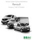 Modul-System kaluste-ehdotelmat Renault. Kangoo, Trafic & Master.
