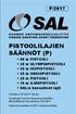 PISTOOLILAJIEN SÄÄNNÖT (P)