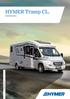 HYMER Tramp CL. Äärettömän tilava. HYMER Tramp CL