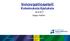 Innovaatioseteli. Kokemuksia/Ajatuksia Seppo Hoffrén. 31 August Name of Event Seppo Hoffrén Consultancy